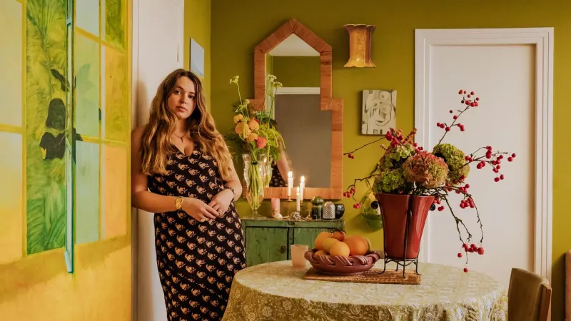 Une designer parisienne mêle héritages marocain et corse