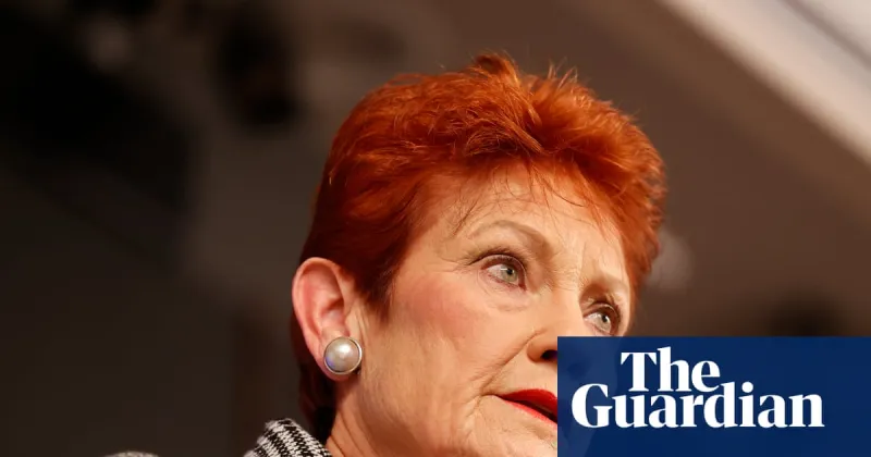 Pauline Hanson condamnée pour un discours 'honteux' au Press Club