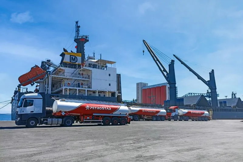 Petrostar Maroc premier ravitaillement à Nador West Med