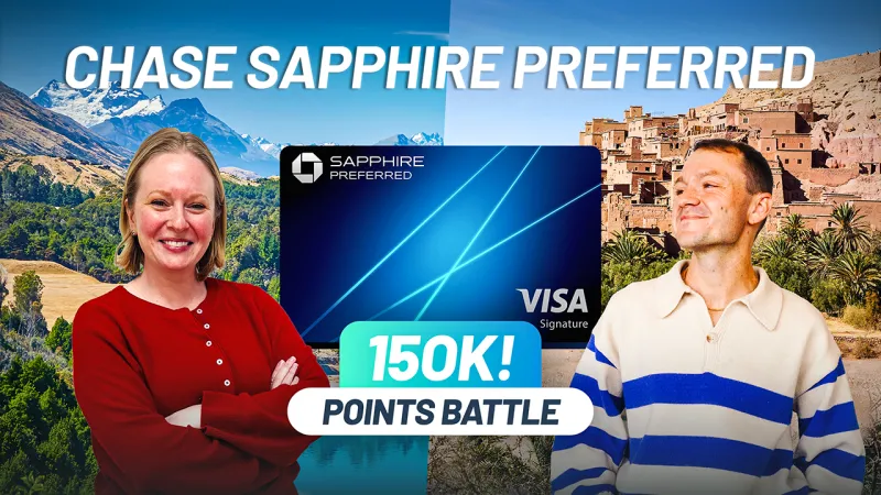 Bataille de points : 2 voyages, 150 000 points, 1 carte