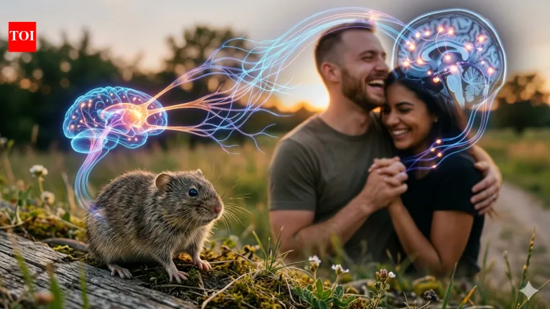 L'étude du campagnol des prairies révèle la chimie cérébrale de l'amour