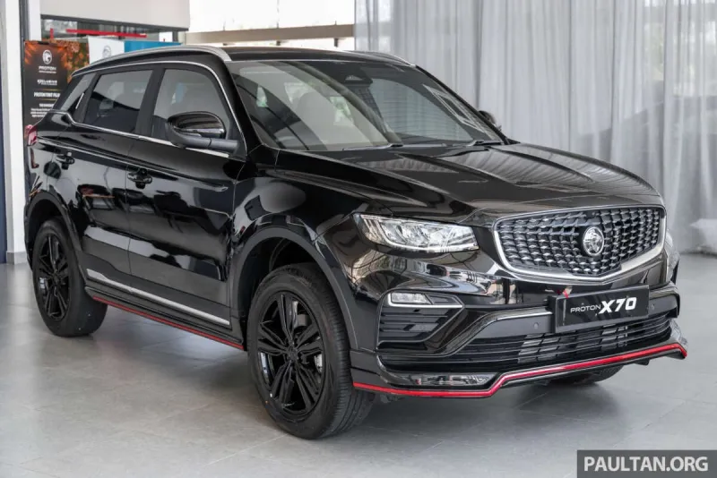 Proton lance l'édition limitée X70 Sport en Malaisie
