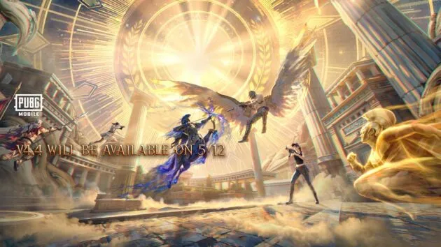 Mise à jour 4.4 de PUBG Mobile : thème de la mythologie grecque