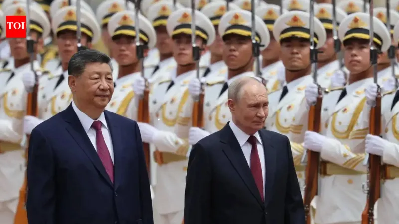 Visite de Poutine en Chine pour des entretiens avec Xi Jinping