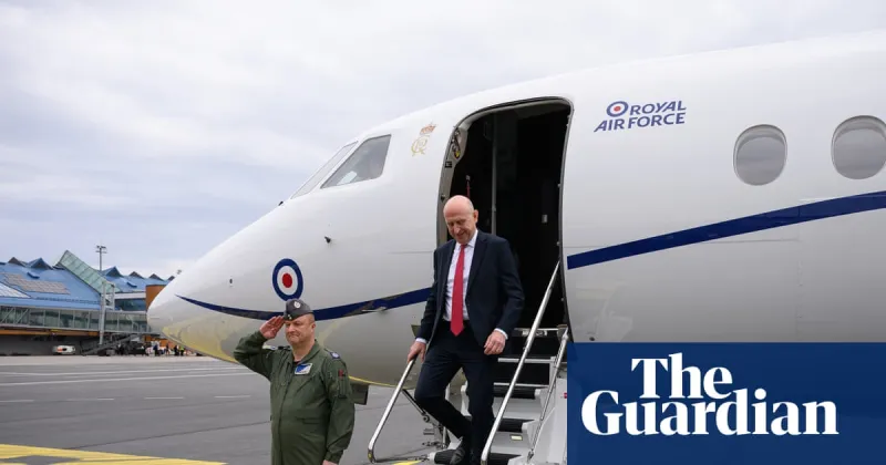 Brouillage GPS d'un avion RAF près de la Russie avec le ministre de la Défense