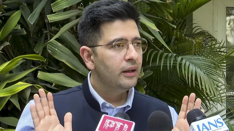 Raghav Chadha nommé président du comité des pétitions du Rajya Sabha