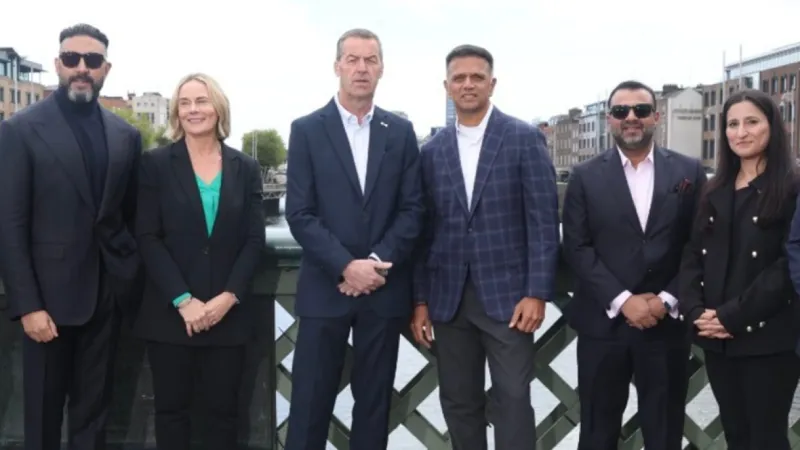Rahul Dravid nommé propriétaire des ETPL Dublin Guardians