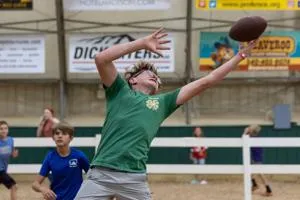 La pluie n'a pas gâché l'esprit de la foire du comté de Rockingham