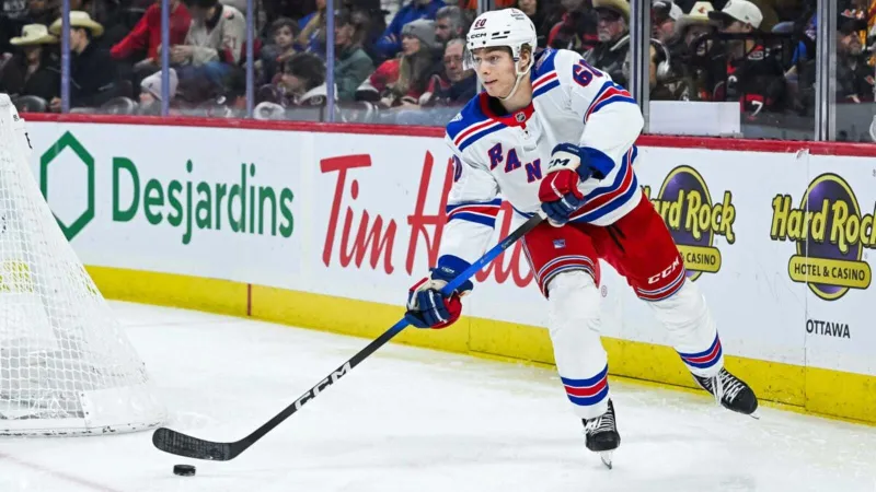 Scott Morrow des Rangers prometteur en début de carrière NHL