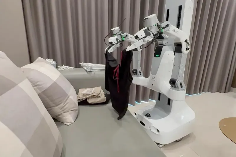 Service de nettoyage robotisé testé dans un foyer chinois