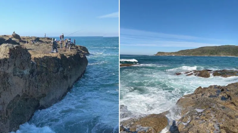 Un pêcheur de rocher meurt emporté par une vague