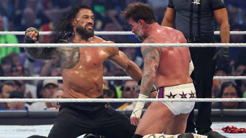 Les mots de Roman Reigns à CM Punk captés à WrestleMania 42