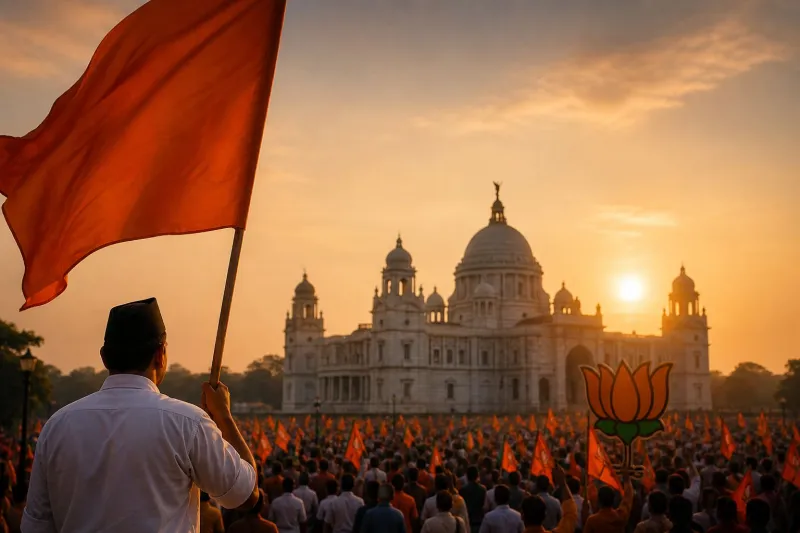 Le travail de terrain décennal du RSS pour le BJP au Bengale