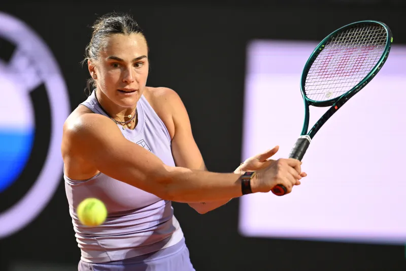 Sabalenka en tête d'un tableau relevé à l'Open d'Italie 2026