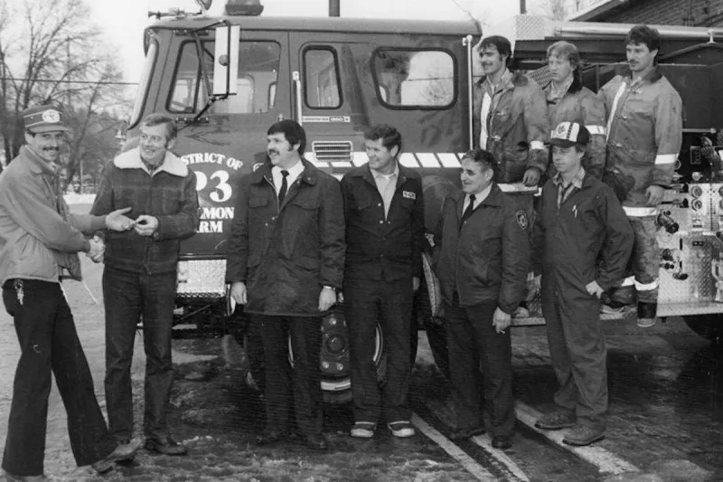 Le chef des pompiers de Salmon Arm, Brad Shirley, prend sa retraite après 44 ans