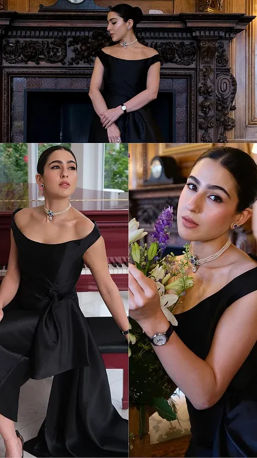 Sara Ali Khan à Royal Ascot 2026 en noir et diamants