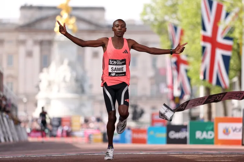 Sawe remporte le marathon de Londres, pas de record sous 2h