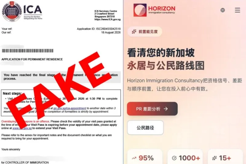 Scammers Impersonating ICA Officers Steal $8.8m in Singapore