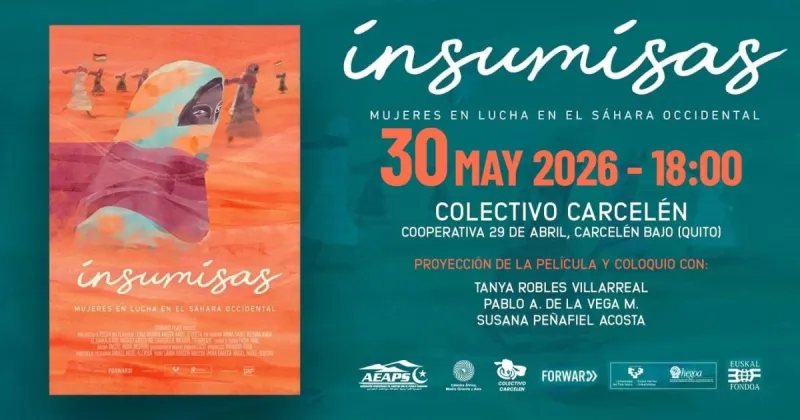 Projection à Quito : 'Femmes insoumises' sur les Sahraouies