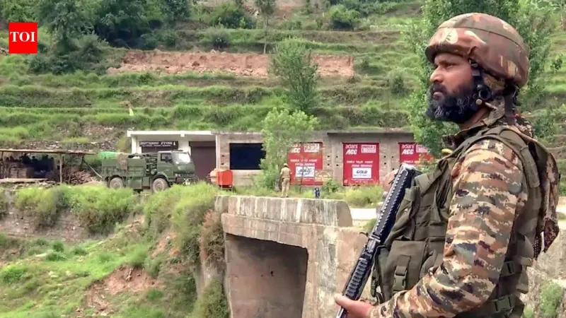 Opération de recherche à Rajouri après que deux terroristes ont été repérés par CCTV
