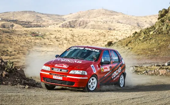 Le duo de Seychalles au Carta Rallye Maroc