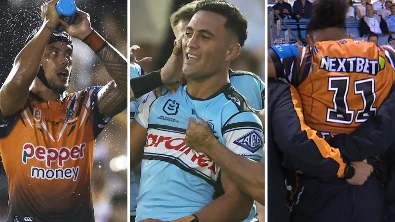 Requins écrasent Tigres 52-10 au 9e tour NRL