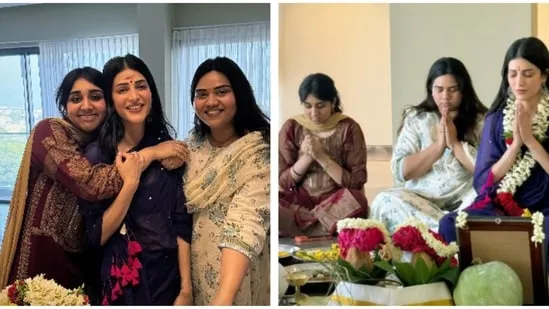 Shruti Haasan emménage dans sa nouvelle maison à Chennai