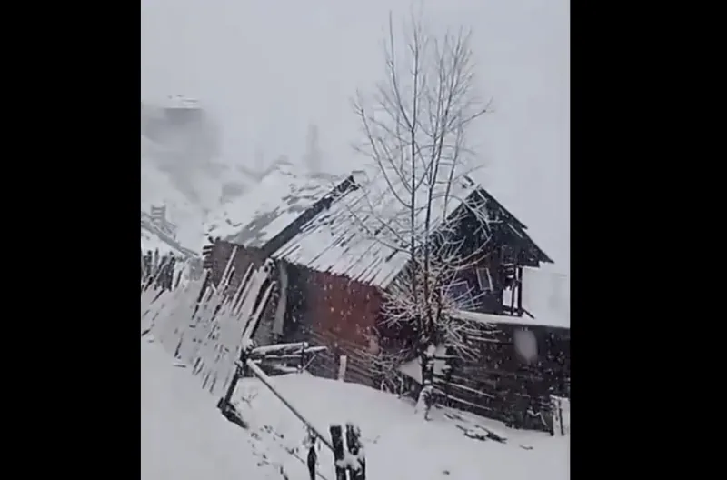 Chutes de neige et pluie font baisser les températures au Cachemire
