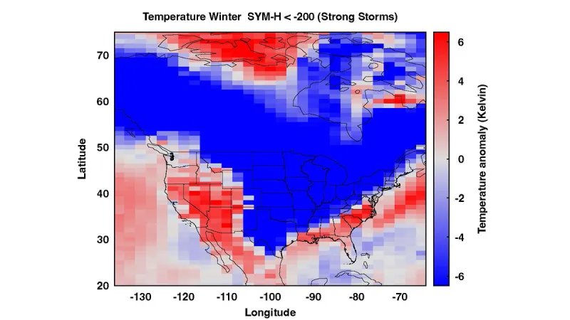 Les tempêtes solaires pourraient influencer les conditions météorologiques terrestres