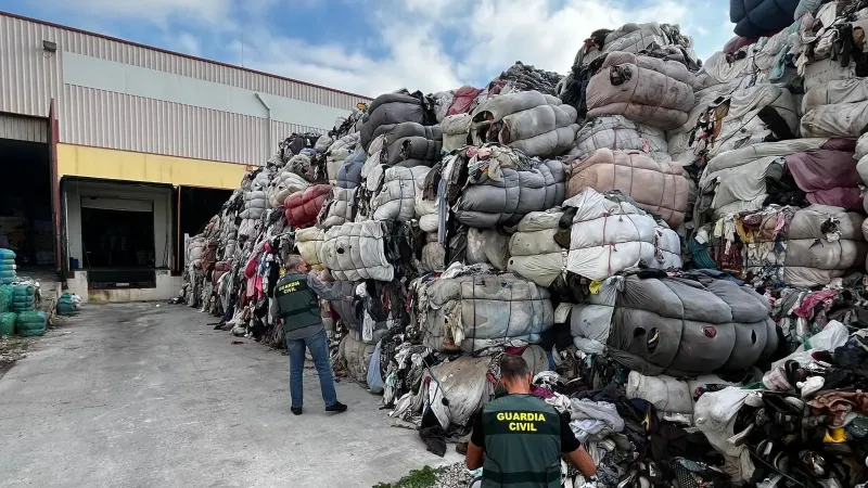 Espagne : Procès pour 1 800 t de déchets textiles du Maroc