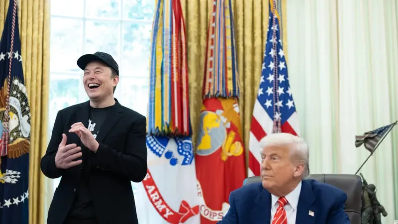 SPCX chute après un don d'actions Musk à Trump