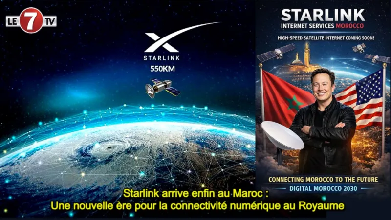 Starlink lance officiellement ses services au Maroc