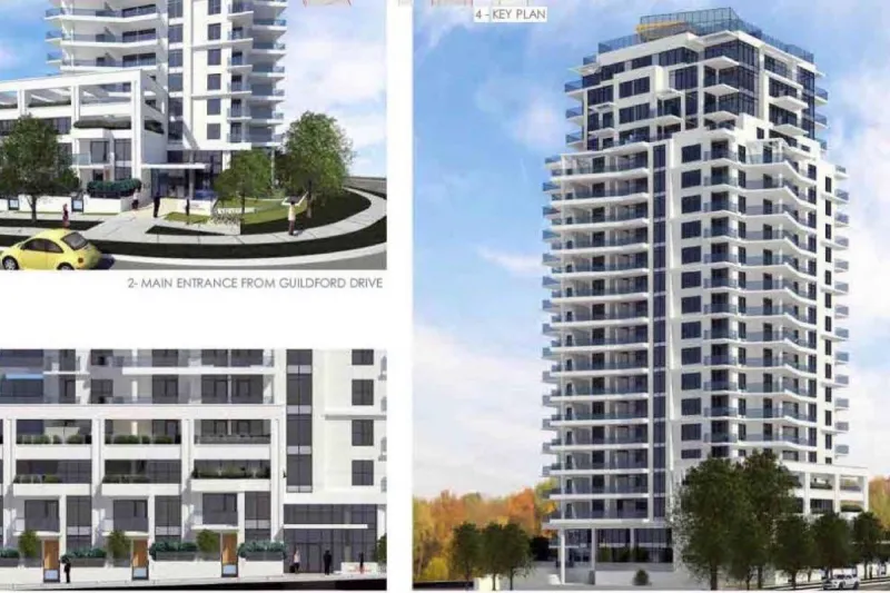 Le conseil de Surrey approuve trois projets de gratte-ciel