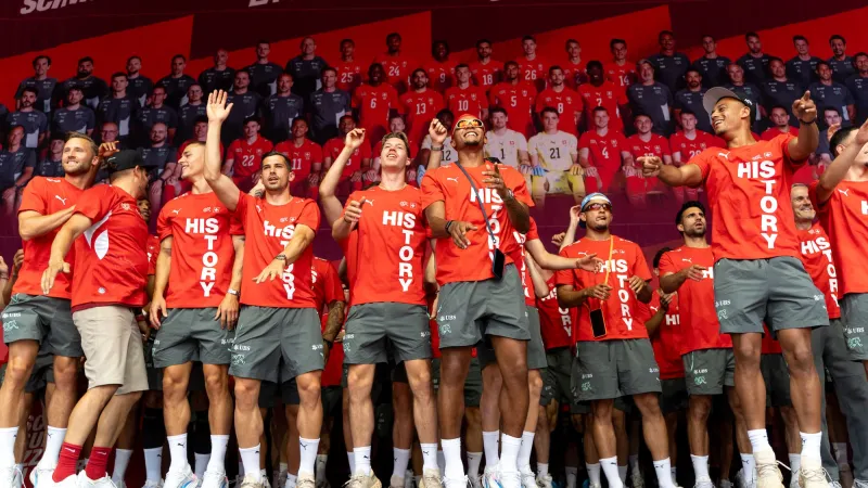 La Nati célébrée à Zurich après son parcours à l'Euro 2024