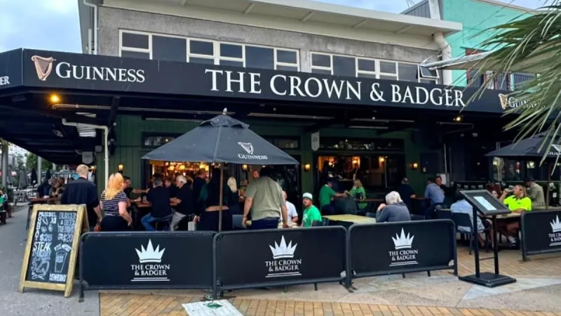 Le pub Crown and Badger de Tauranga ferme après 26 ans