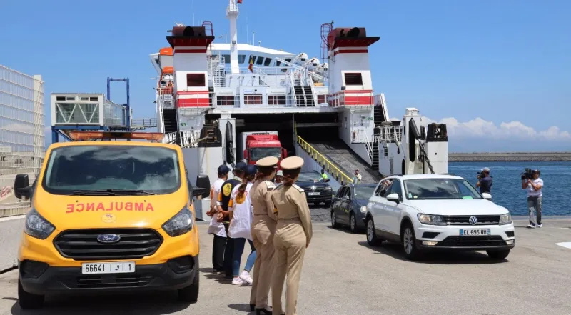 Troisième traversée Marhaba au port de Nador