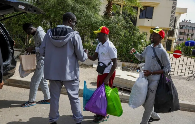 Trois supporters sénégalais de retour de détention au Maroc