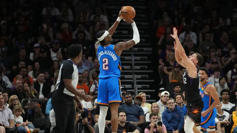 Le Thunder balaie les Suns 4-0 et passe au deuxième tour