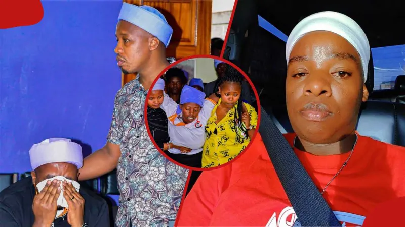 TikTokeurs pleurent le frère de Karangu Muraya à la morgue