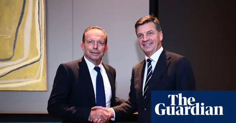 Tony Abbott soutient l'accord de préférence avec One Nation