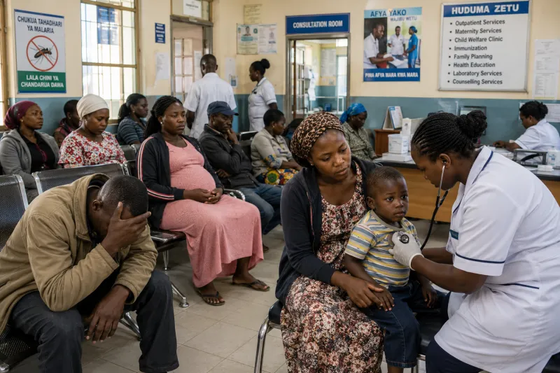 Principaux comtés dans l'adoption du SHA : Nairobi, Kiambu, Nakuru en tête