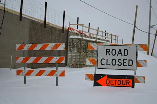 Fermeture de route prévue le mois prochain