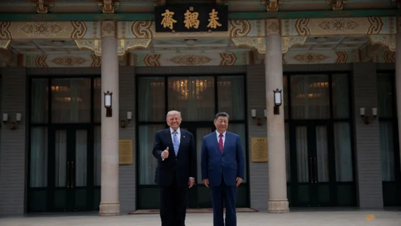 Sommet Trump-Xi : poignée de main et discussions commerciales