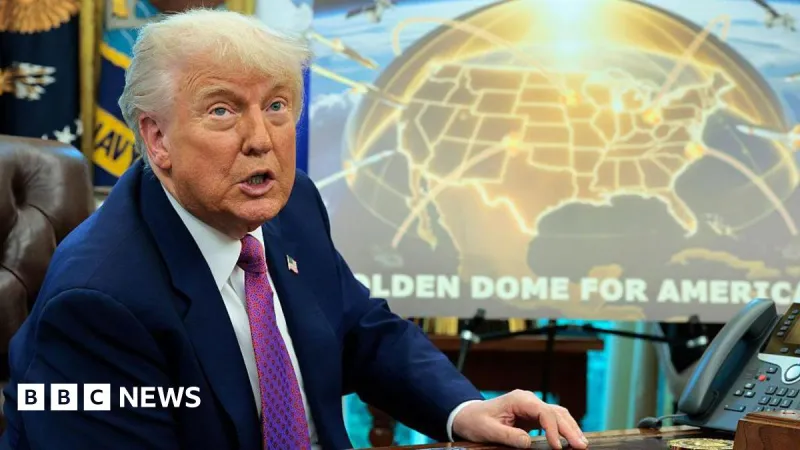 Le 'Dôme doré' de Trump estimé à 1,2 billion de dollars