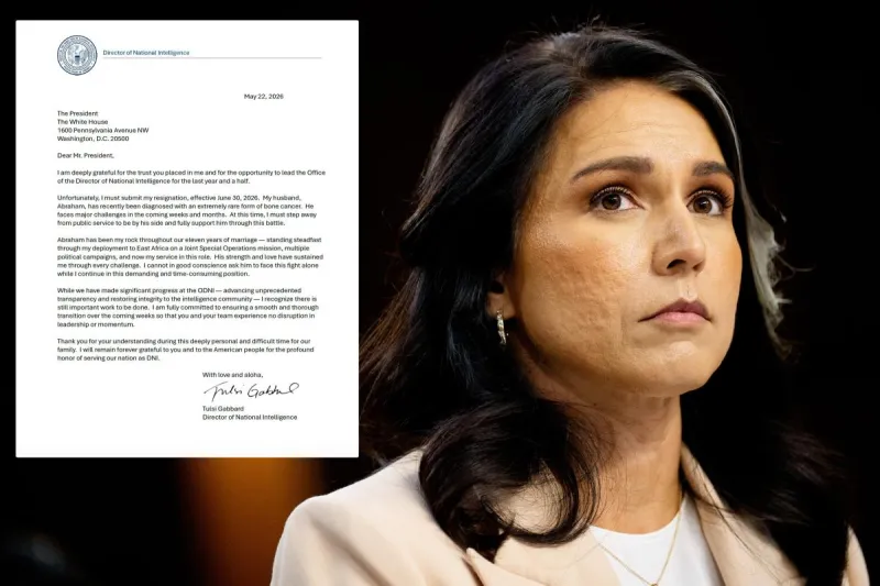 Tulsi Gabbard démissionnera de son poste de DNI le 30 juin