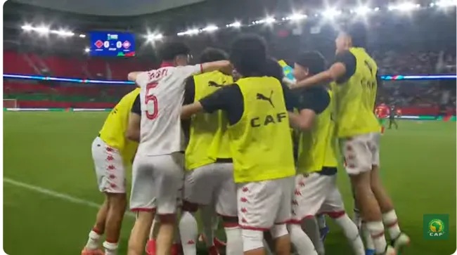 La Tunisie mène contre le Maroc à la mi-temps de la CAN U17