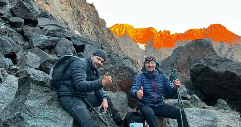 Deux Haut-Rhinois au sommet de l'Atlas pour la solidarité
