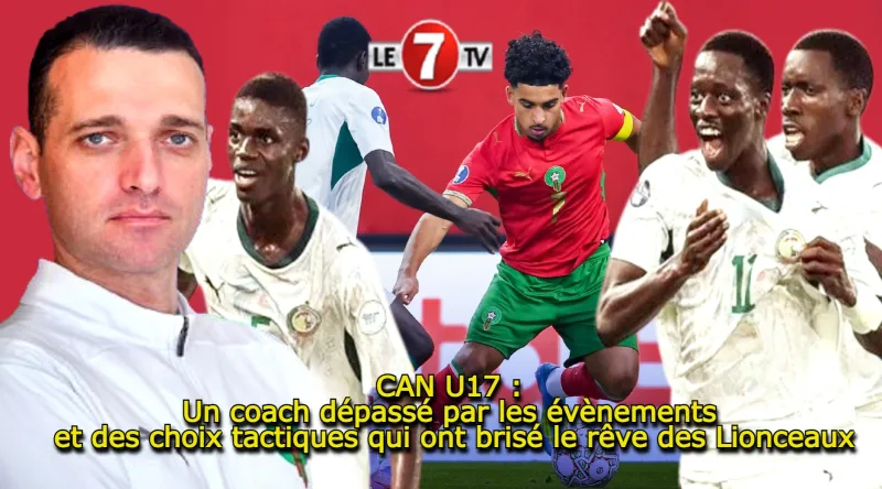 CAN U17 : La tactique du coach en cause pour l'élimination