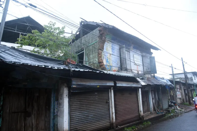 Bâtiments dangereux à Kozhikode : 30% des structures menacées
