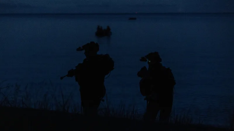 Les Marines américains s'entraînent en Estonie pour la défense baltique